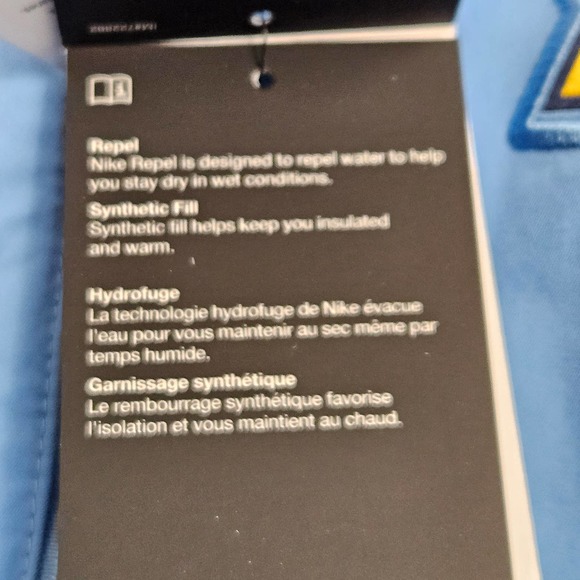 Nike Baseball Dugout Jacket Mens M Brewers City Connect Brew Crew Insulated - Picture 6 of 9